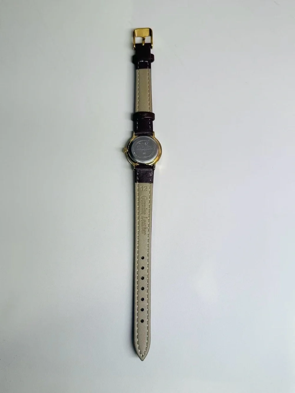 Vintage Timex Women’s Quartz Watch Gold Tone 22mm White Dial New Battery Runs